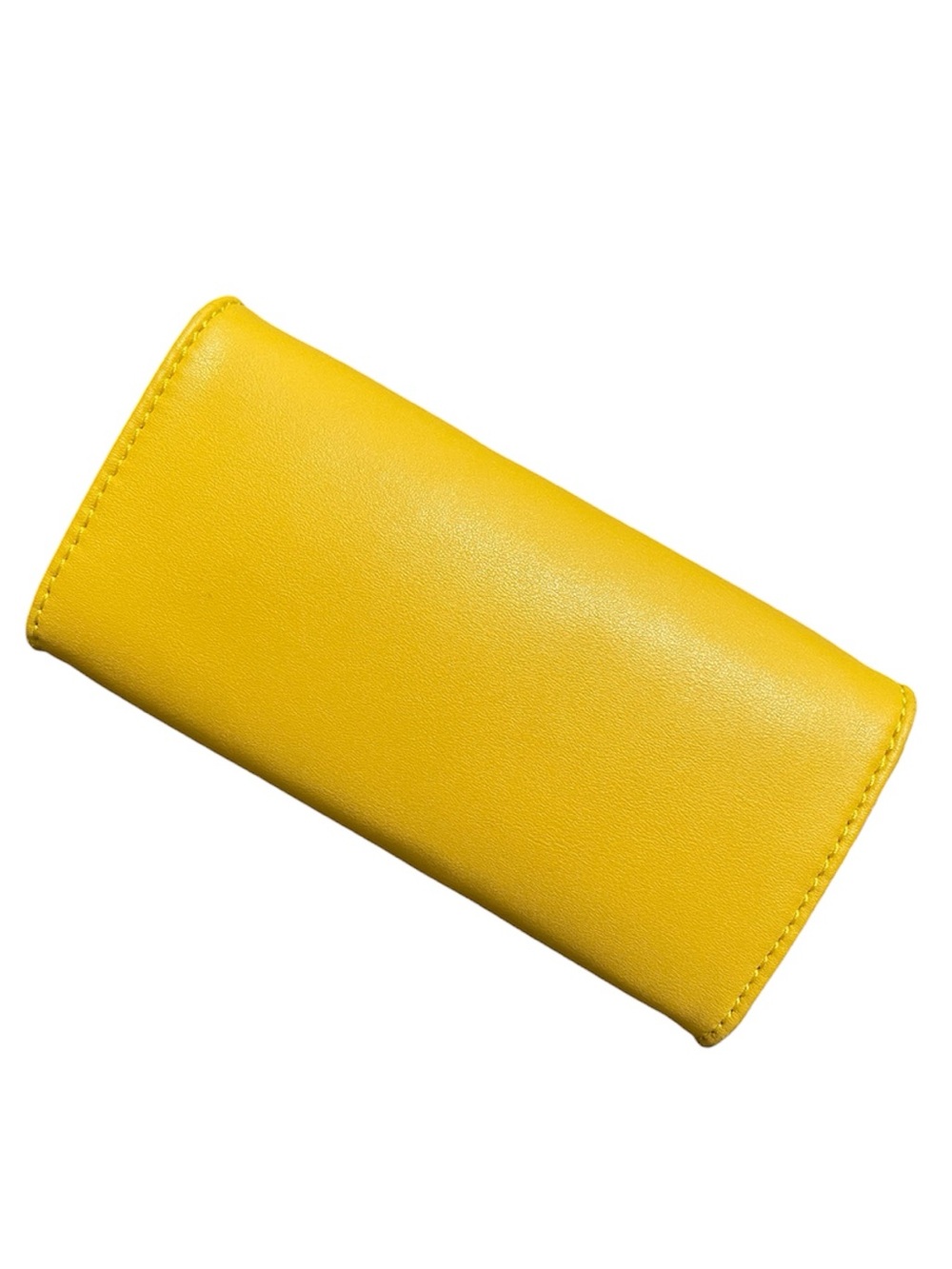 Telfar Small Yellow Mini Top HandleTote Shoulder Bag with Embossed Logo - Picture 4 of 9